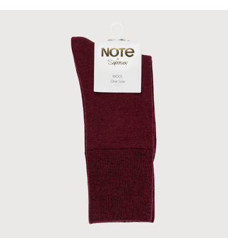 Note Fine Wool Burgundy